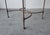Vintage Rustic Iron Garden Side Chair For Sale - Image 11 of 11