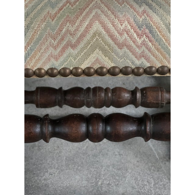 Taupe 19th Century French Os De Mouton Armchair For Sale - Image 8 of 10