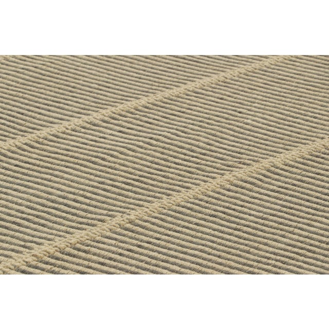 Handwoven in wool, this 8x10 Kilim is from an exciting new custom-capable flatweave collection by Rug & Kilim. On the...