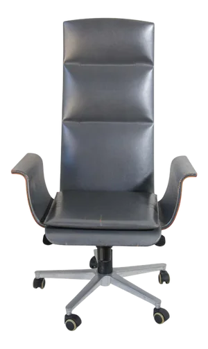 Mariani Wing Executive Office Chair by Luca Scacchetti Italy