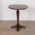 Wood 1940s French Wood Pedestal Side Table For Sale - Image 7 of 11