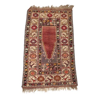 Vintage Turkish Kirsehir Rug For Sale