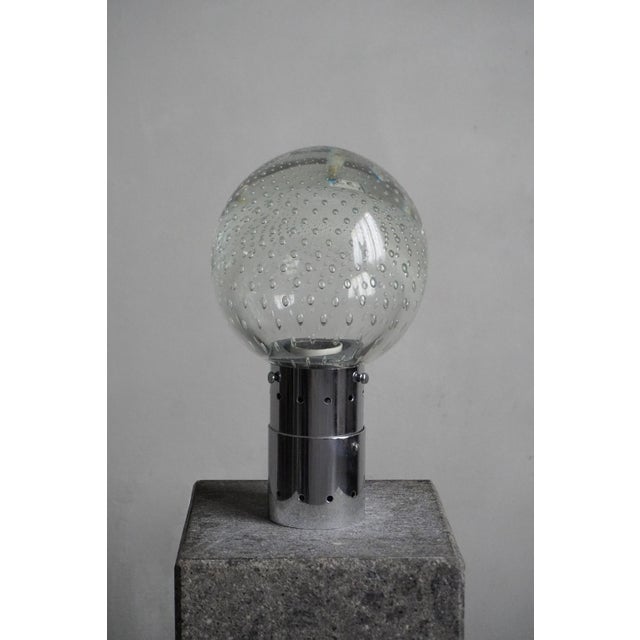 Ceiling Lamp in in Murano Glass and Steel by Gino Sarfatti and Archimede Seguso, 1960 For Sale - Image 12 of 12