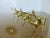 1960s Modernist Coat Rack in Gold-Plated Aluminum, 1960s For Sale - Image 5 of 12