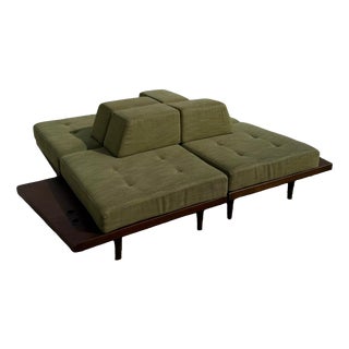 Vintage Italian Modular Living Room Sofa, 1970s, Set of 4 For Sale