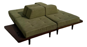 Vintage Italian Modular Living Room Sofa, 1970s, Set of 4