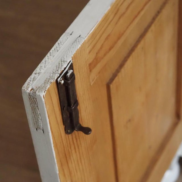 White Gründerzeit White Chest of Drawers with Doors For Sale - Image 8 of 13