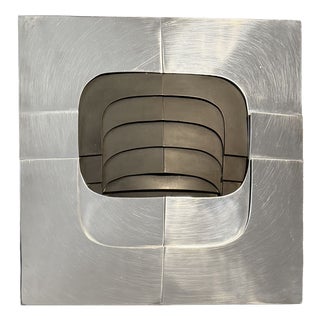 Amadeo Gabino, Sculpture, 1975, Steel & Bronze For Sale