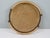 Italian Hollywood Regency Round Brass and Rattan Tray by Alberto Forde, 1970s For Sale - Image 6 of 12