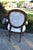 Ethan Allen Francesca Louis XVI Oval Back Armchair Carved Wood French Accent Chair For Sale - Image 13 of 18