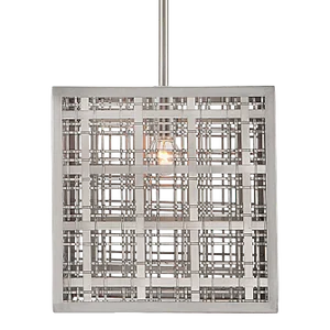 Pendleton 1 Light Nickel Pendant