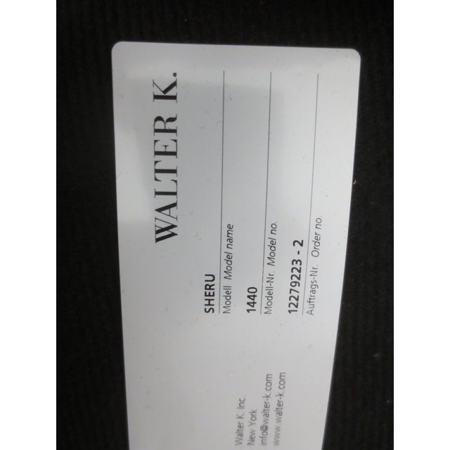 Walter Knoll Walter Knoll Sheru Chair in Grey Fabric (New) For Sale - Image 4 of 8