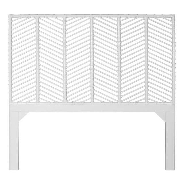 Liam Headboard Queen - White For Sale