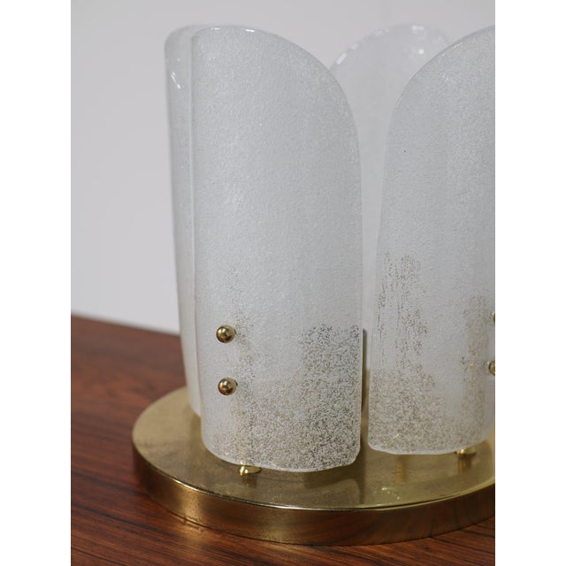 Ice Murano Glass by J. T. Kalmar, Austria, 1960s For Sale - Image 6 of 10