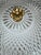 Brass and Crystal Glass Plafonier Ceiling Lamp from Glashütte Limburg, 1970s For Sale - Image 4 of 8