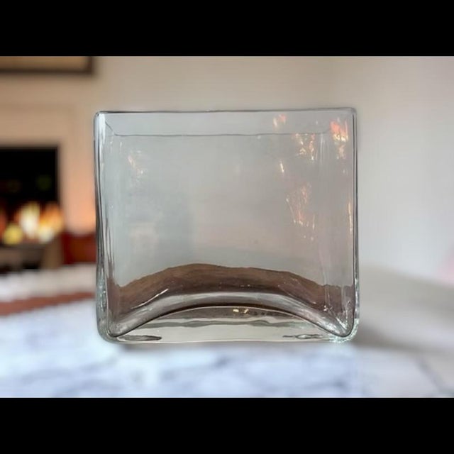 Glass Danish Glass Vase, 1970s For Sale - Image 7 of 7