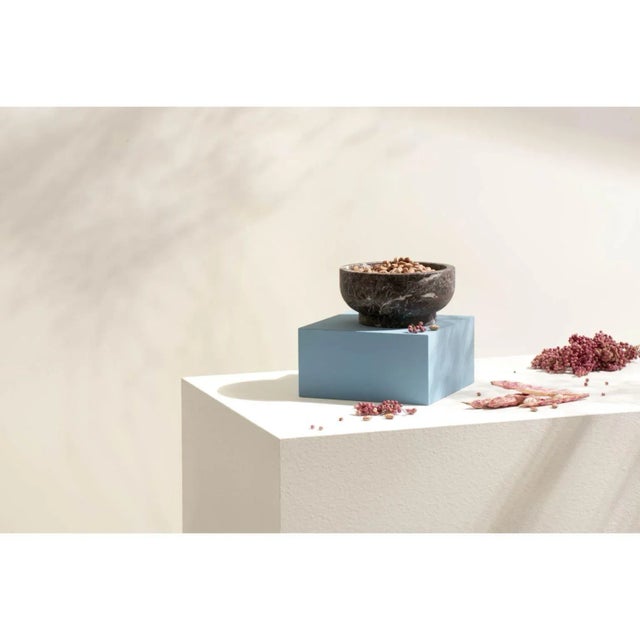 Contemporary Memory Bowls in Black and Red by Cristoforo Trapani, Set of 2 For Sale - Image 3 of 13