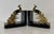 Elegant pair of French Art Deco bookends produced in the 1930s and signed "Tedd". The bookends depict a pair of stylized...
