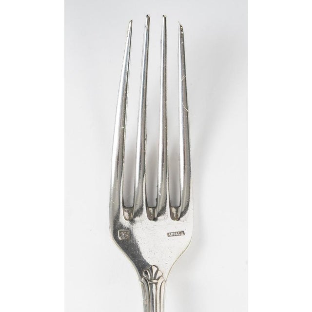 Baptism Set with Cup, Fork, Spoon, and Napkin Ring For Sale - Image 3 of 7