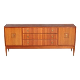 Mid-Century Teak and Tola Sideboard by Greaves & Thomas for Heals, 1960s For Sale