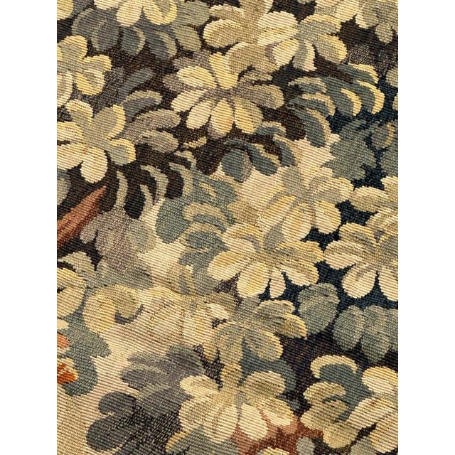 19th Century French Aubusson Landscaper Tapestry, 1890s For Sale - Image 14 of 18