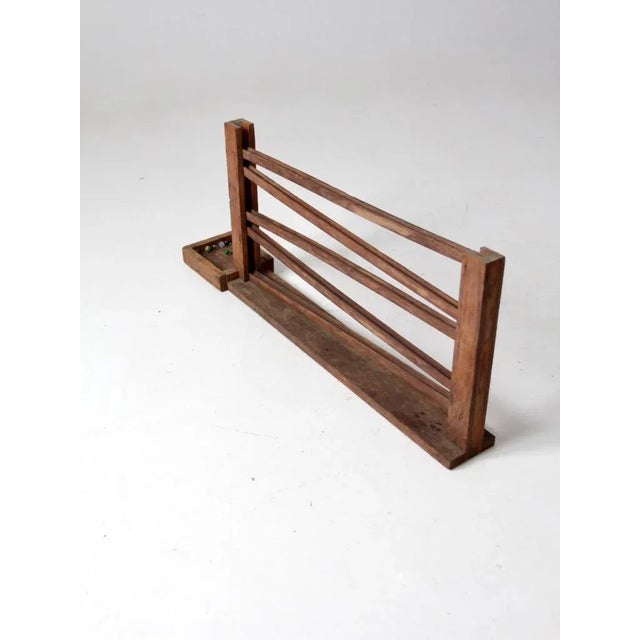 Farmhouse Vintage Marble Toy Run For Sale - Image 3 of 9