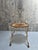 Antique Chippy Paint and Rusty Metal Garden Chairs, 1920s, Set of 4 For Sale - Image 3 of 8