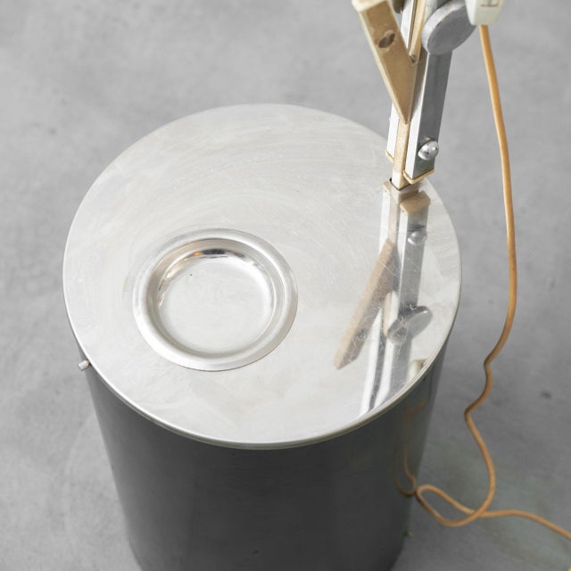 Arc Floor Lamp with Double Lighting, 1980s For Sale - Image 11 of 12
