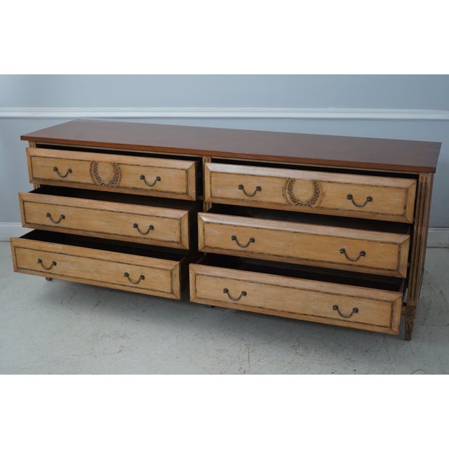 Nancy Corzine Nancy Corzine Neoclassical Italian Style Dresser For Sale - Image 4 of 18