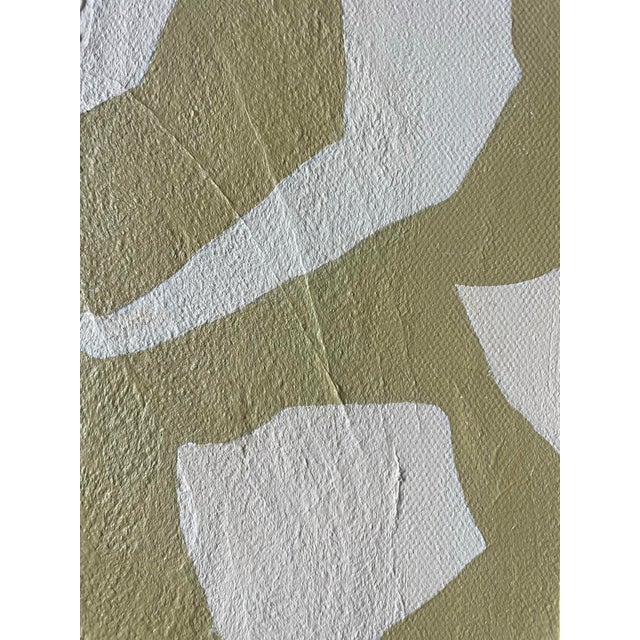 2020s 2026 "Aurora" Abstract Botanical Painting on Canvas by r.k. Red For Sale - Image 5 of 6