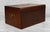 Antique English Benson & Hedges Mahogany Metal Lined Cigar Tobacco Humidor Box For Sale - Image 4 of 15