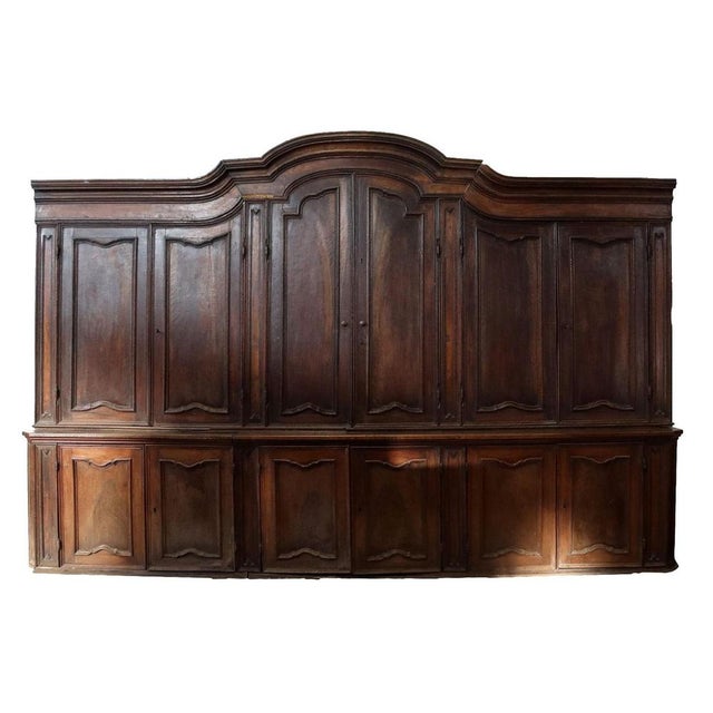 Antique Italian Sideboard in Walnut For Sale - Image 16 of 16