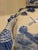 Large Scale Chinoiserie Blue and White Porcelain Table Lamp With Sculptural Bird Handles For Sale - Image 9 of 14
