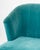 Contemporary Brabbu Blue Velvet Upholstered Side Chair For Sale - Image 3 of 9
