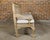Wood English 19th Century Oak Bench with Carved Back, Downswept Arms and Cushion For Sale - Image 7 of 12