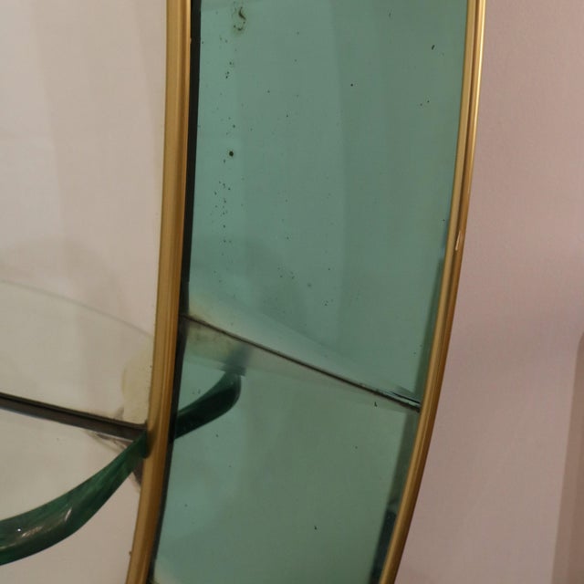 Modern Late 29th Century Cristal Arte Large Scale Oval Floor Mirror For Sale - Image 3 of 18