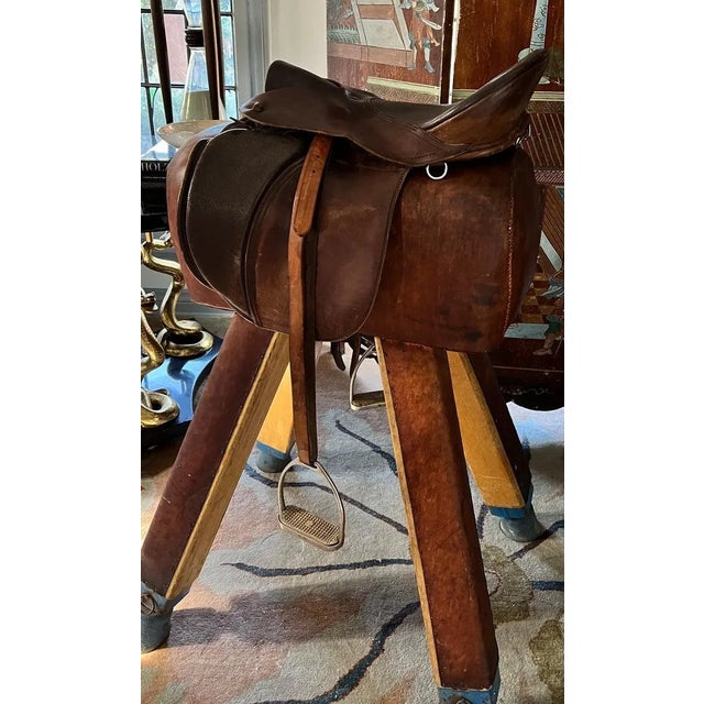 English Riding Saddle - All Leather by the Ansur Saddle Company. The style is the The Elite... The piece was acquired from...