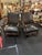 Louis XIII Chairs in Leather, Set of 2 For Sale - Image 5 of 5