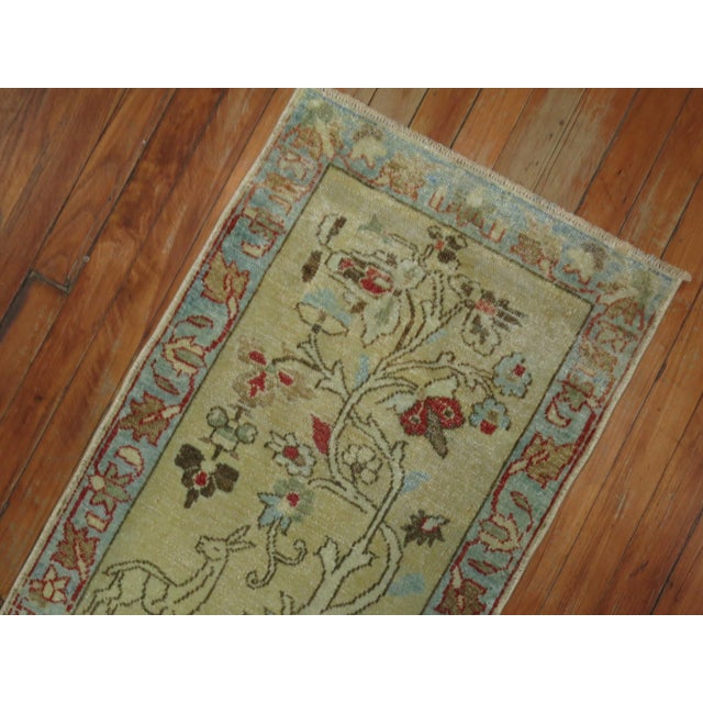 Early 20th Century Zabihi Collection Persian Animal Pictorial Rug - 1'9" x 2'8" For Sale In New York - Image 6 of 7