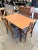 Glass Mid-Century Dining Table from Gordon Russell and Danish Teak Chairs from Dyrlund, 1960s, Set of 5 For Sale - Image 7 of 9