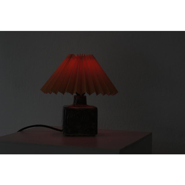 Table Lamp from Désirée Stoneware, Denmark, 1970s For Sale - Image 4 of 5