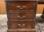 English Partner Desk in Wood and Leather For Sale - Image 12 of 18