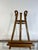 Brown Walnut Easel with Swan Neck Decoration, 1970s For Sale - Image 8 of 15