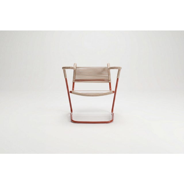 Mid-Century Modern Dan Johnson Cantilever Lounge Chair (2002 Limited Production) For Sale - Image 3 of 12