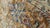 1920s Vintage Indo Tabriz Carpet, Oriental Rug, Handmade, Taupe, Gold, Cream Caramel For Sale - Image 5 of 15