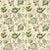 Sanderson Roslyn Fabric in Green - a Sample For Sale