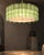 2020s Contemporary Modern Italian Green“Tropical” Murano Glass Gold Round Chandelier by Simoeng For Sale - Image 5 of 5