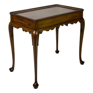 Mid 20th Century Kittinger Colonial Williamsburg Tea Table For Sale