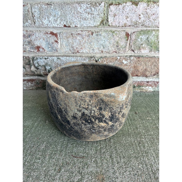 Vintage, Rustic Moroccan Pot For Sale - Image 4 of 12