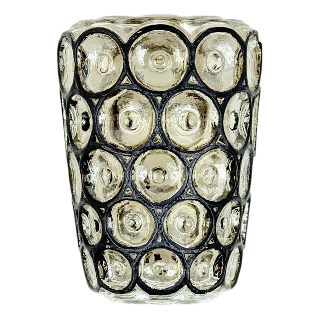 Mid-Century Modern Glass Wall Light from Limburg, Germany, 1960s For Sale